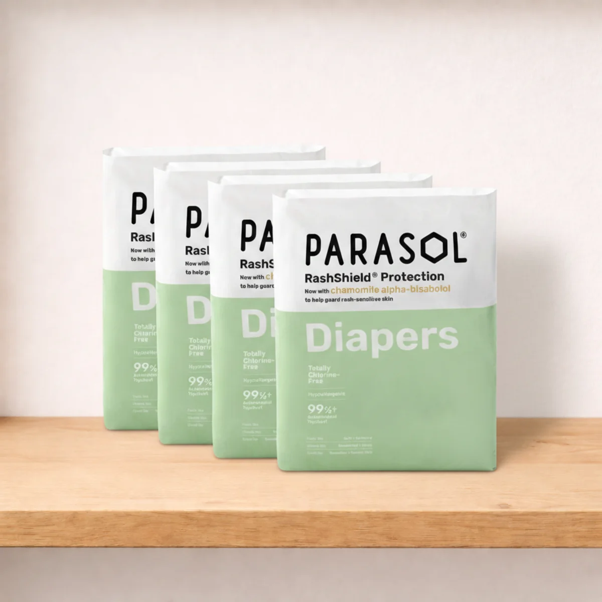 Parasol Chlorine-Free Diapers