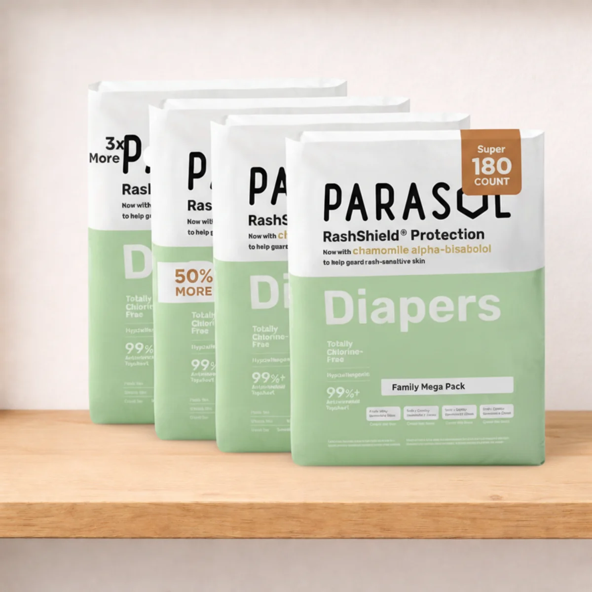 Parasol Chlorine-Free Diaper Pants