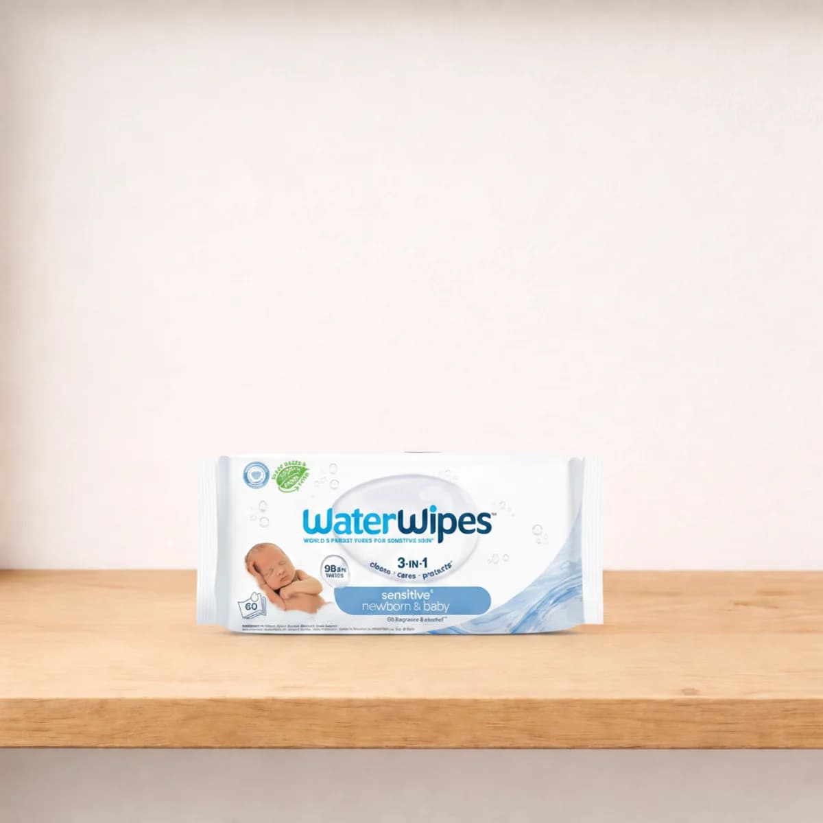 WaterWipes Sensitive+ Newborn & Baby Wipes