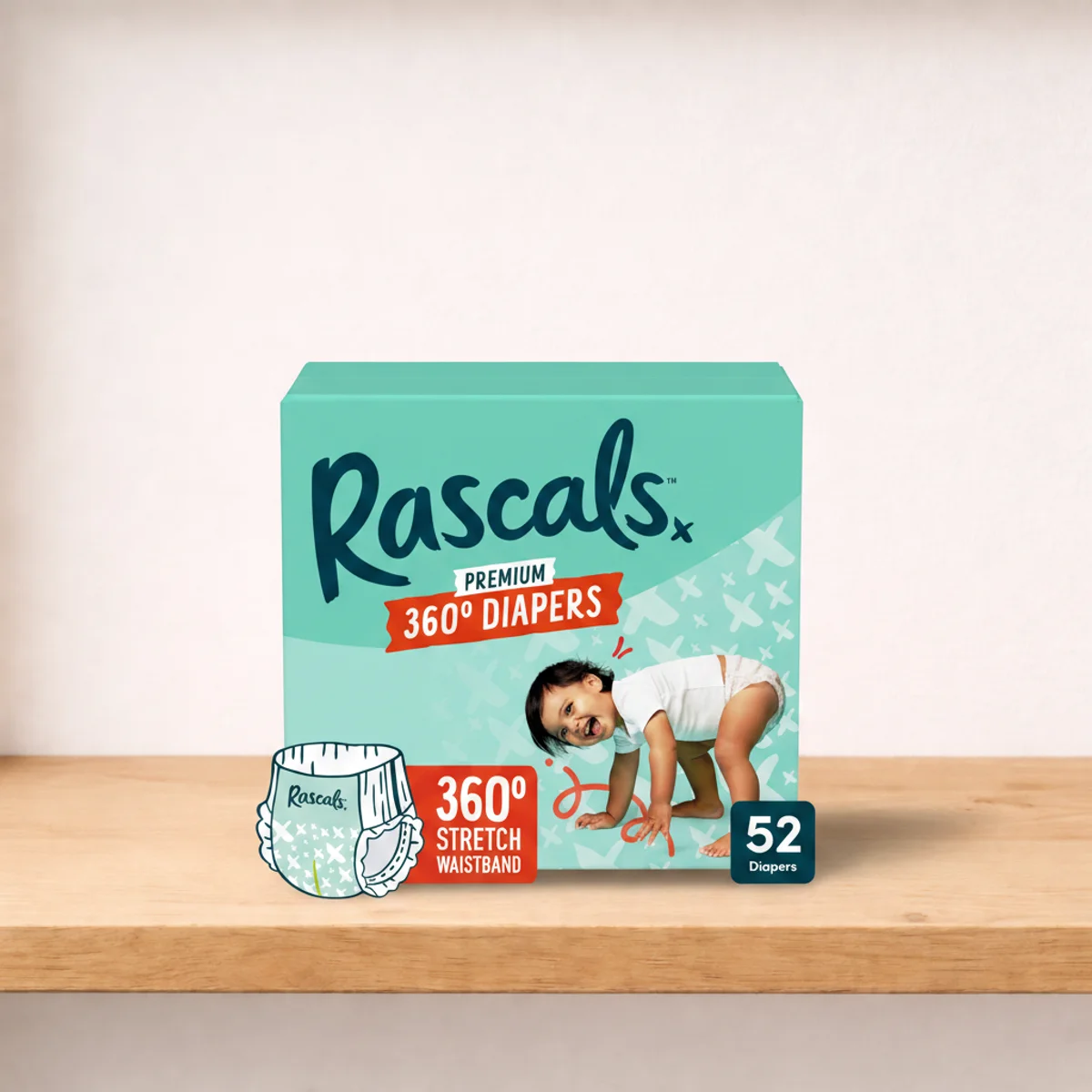 Rascals 360 Pull-On Diapers
